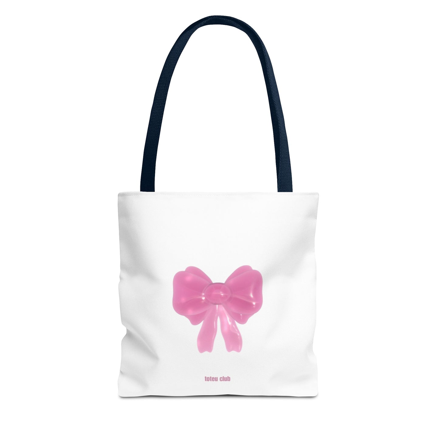 pink bow Tote - toteu club