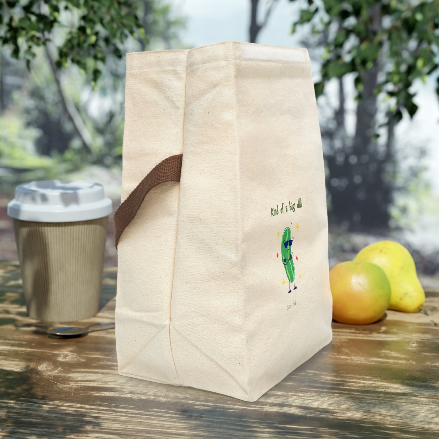 kind of a big dill mini tote