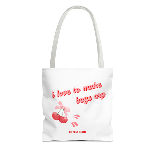i ♡ to make boys cry Tote - toteu club